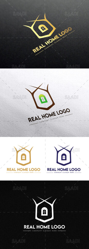 real estate logos, Home Logo Design or house logos building logodeveloper logo