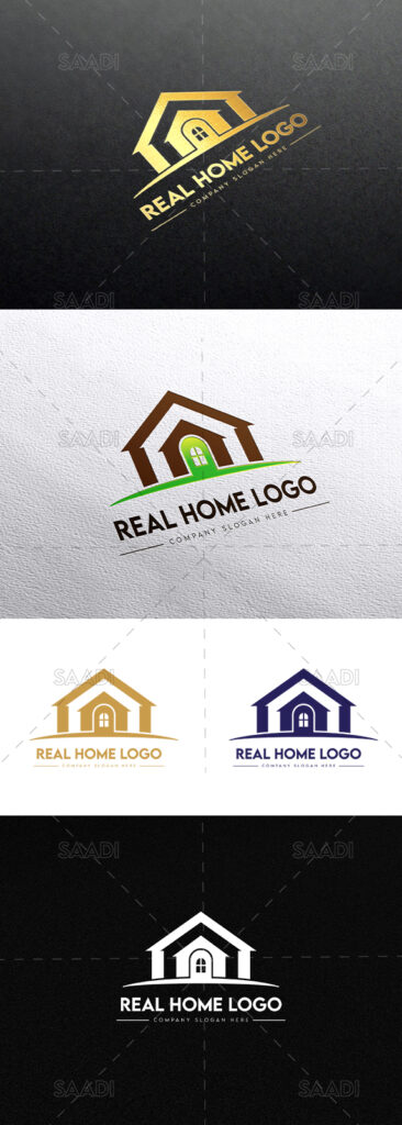real estate logo, rental, firm, company, creative, unique, house logo, home logo, developer