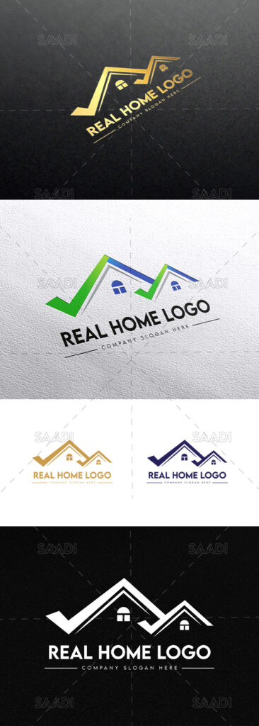 Check mark symbol house logo, tick house logo, tick real estate logo, real estate logo, real estate agent logos, design real estate logo, property logo,