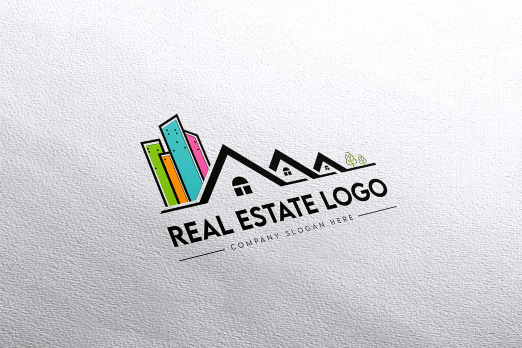 real estate logo house and building Logo real estate company logo