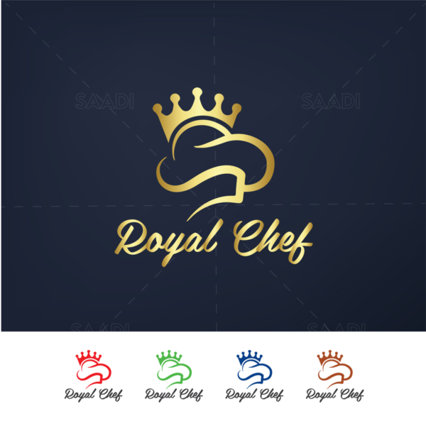 Royal Luxury Chef Logo Chef Cap Design master chef logo