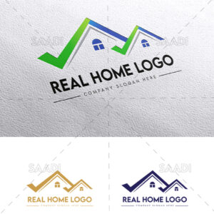 Check mark symbol house logo, tick house logo, tick real estate logo, real estate logo, real estate agent logos, design real estate logo, property logo,