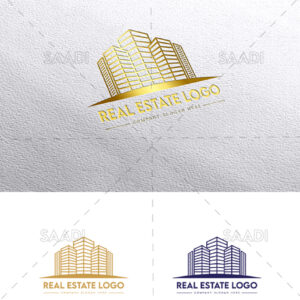 real estate logo-multiple buildings logo