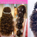 Hair Style for Girls Wedding